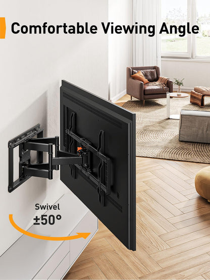 Perlegear TV Wandhalterung PGLF8 für 42-90 Zoll TVs bis 68 kg