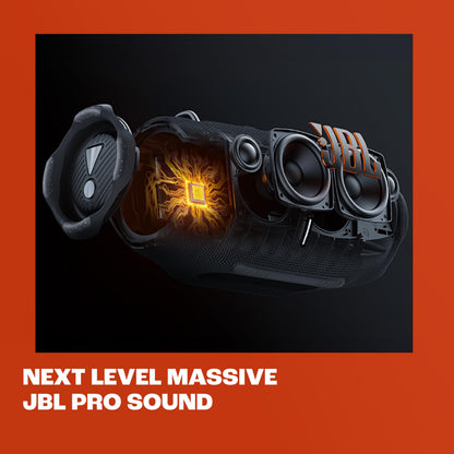 JBL Xtreme 4 Bluetooth-Lautsprecher – tragbar, wasserdicht, schwarz