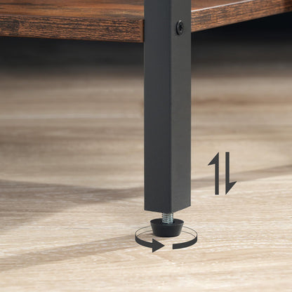 HOOBRO Leiterregal EBF86CJ01G1 – 3 Ebenen Standregal Industriestil