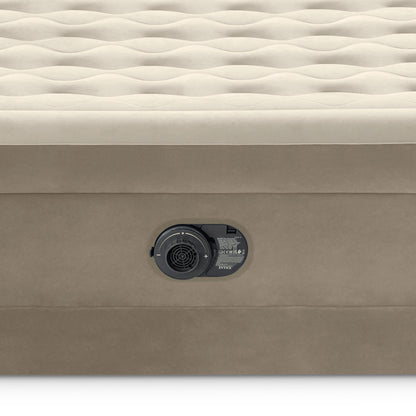Intex Queen Ultra-Plüsch-Luftbett mit Fiber-Tech RP, 152 x 203 x 46 cm