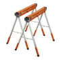 Bora Arbeitsbock XT PM-3360T – Höhenverstellbarer Klappbock 2er Set. Stabiler, höhenverstellbarer Klappbock für sicheres Abstützen von Werkstücken beim Bearbeiten.