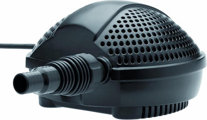 Pontec PondoMax Eco 1500 Filterpumpe. Kompakte, schwarze Tauchpumpe für Teich & Wasserfall. Fördert Wasser zu Filter oder Wasserlauf.