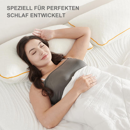 Twirest Kopfkissen 40x80 cm, Memory Foam Schlafkissen im 2er-Set