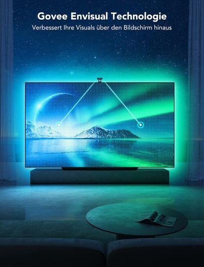 Govee Envisual T2 TV Hintergrundbeleuchtung – Dual-Kamera 55-65 Zoll