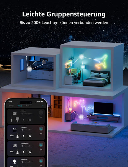 Lepro Neon LED Strip 6m - Smart RGB App-Steuerung