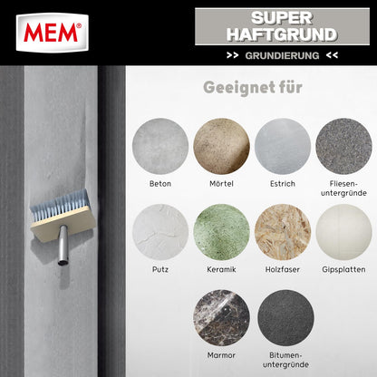 MEM Super-Haftgrund Haftvermittler lösemittelfrei, 10 l