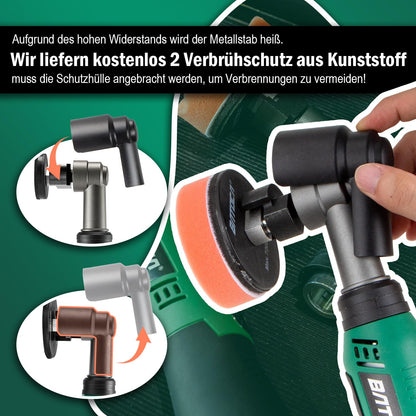 BATOCA S6 Mini Akku-Poliermaschine, 12V DA & RO Polierset