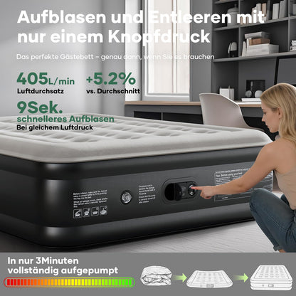 OlarHike Luftmatratze selbstaufblasend 140x200 cm, 2 Personen