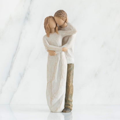 Willow Tree Together Figur – handbemalte Skulptur aus Kunstharz, 23 cm