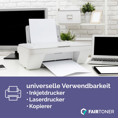 FairToner Kopierpapier DIN A4 80 g/m² weiss 5000 Blatt (10x500)