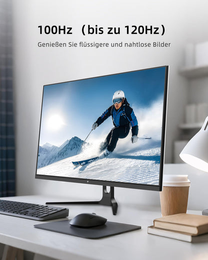 KTC H32D6 32 Zoll WQHD Monitor mit IPS-Panel, 120 Hz, weiss