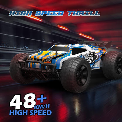 DEERC 9205E RC Auto 1:10 4WD Monstertruck, 48 km/h, 2 Akkus