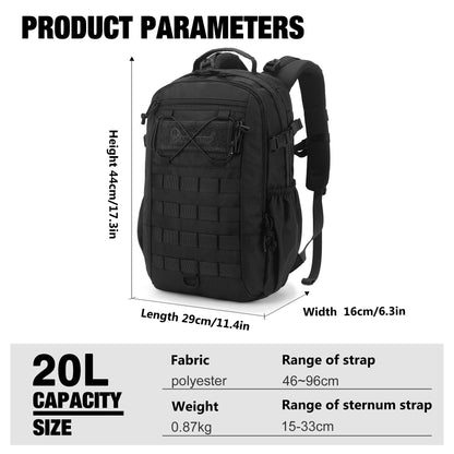 Mardingtop 20L Trekkingrucksack mit MOLLE-System (M6700)