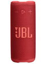 JBL Grip Bluetooth Lautsprecher, AI Sound Boost, IP68, Rot in kompakter Bauform mit Umgebungslicht