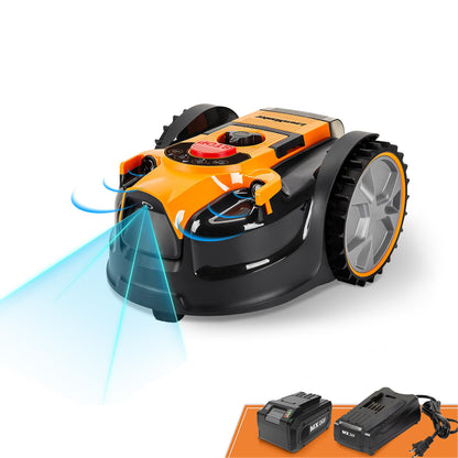 Lawnmaster OcuMow Mähroboter ohne Begrenzungskabel bis 150 m²