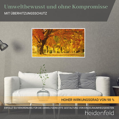 Heidenfeld HF-HP105 Infrarotheizung 600 Watt – Design Strand