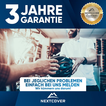 NEXTCOVER Fahrradlicht Set mit LightSense Sensor, LED vorne & hinten