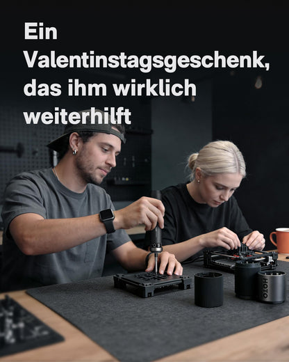 HOTO PixelDrive Elektrischer Schraubendreher Set mit 30 Bits