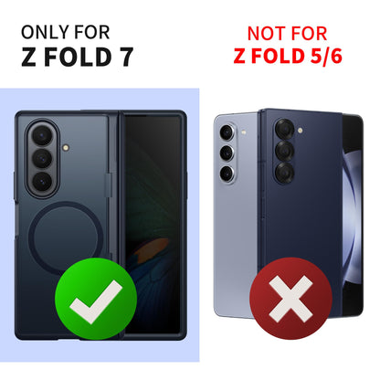 MOBOSI Samsung Galaxy Z Fold 7 Hülle mit Sichtschutz und MagSafe