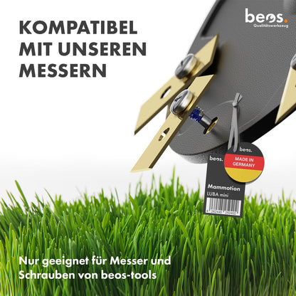 BEOS Tuning-Messerscheibe Ø 172 mm für Mammotion LUBA mini Mähroboter