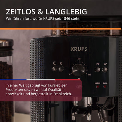 KRUPS Arabica Picto Kaffeevollautomat - Schwarz EA810870