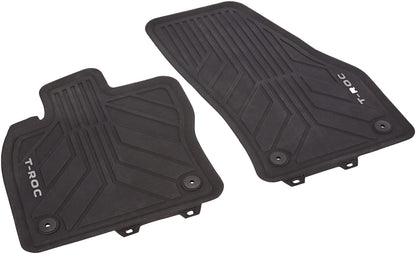 Volkswagen 2GA06150082V Allwetterfussmatten – Schwarz. Robuste, schwarze Gummifußmatten zum Schutz des Fahrzeuginnenraums vor Nässe & Schmutz.