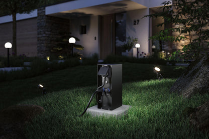 Paulmann Plug & Shine Rio Aussensteckdose Sensor IP44 Anthrazit