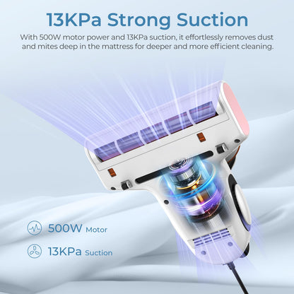 JIGOO J300 Milbensauger – Staubmilben-Sensor, UV & Ultraschall