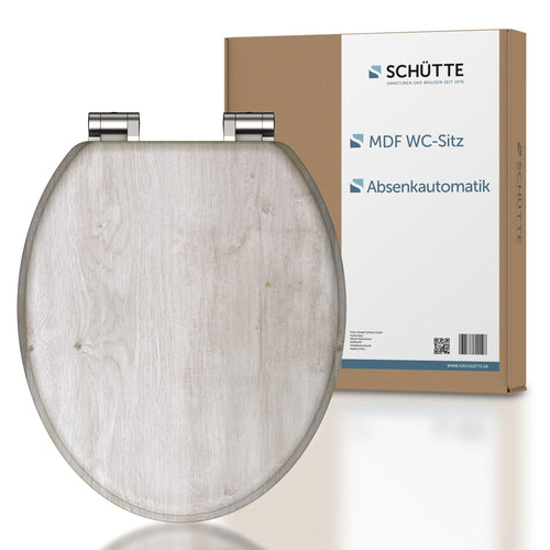 SCHÜTTE LIGHTWOOD WC-Sitz aus Holz mit Absenkautomatik