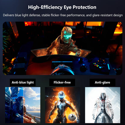 Z-Edge 27 Zoll Curved Gaming Monitor 200Hz 1ms - Schwarz
