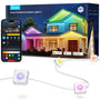 Govee Permanent Outdoor Lights 2 RGBIC Lichterkette - 30m Weiss. Weiße 30m RGBIC-Lichterkette zur permanenten Außenbeleuchtung.