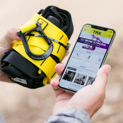 TRX GO Schlingentrainer in Grau – Ganzkörpertraining für unterwegs