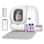 PETKIT Pura Max 2 Selbstreinigende Katzentoilette 76 L, App-Steuerung für mehrere Katzen