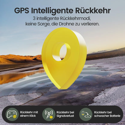Holy Stone HS175G GPS Drohne mit 4K EIS Kamera, faltbar, 249 g