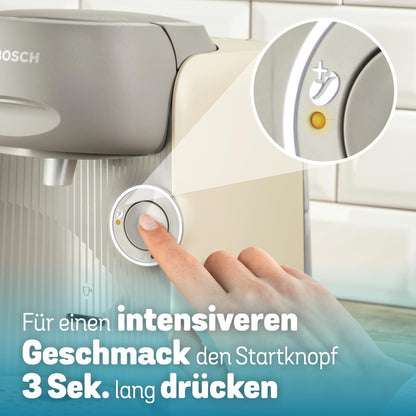 Bosch Tassimo finesse Kapselmaschine TAS167P mit INTELLIBREW, 1400 W