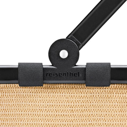 reisenthel carrybag frame raffia black Einkaufskorb 22 Liter