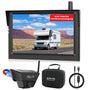 AUTO-VOX SL5 Solar Rückfahrkamera kabellos, 5 Zoll 1080P Monitor, Magnetbefestigung und Tragetasche