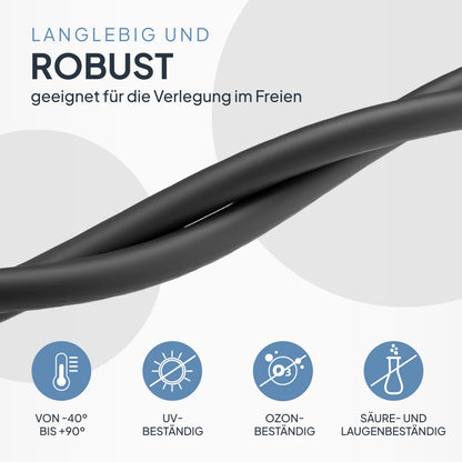 SEPO-Leitungen Solarkabel H1Z2Z2-K 6 mm² 100m Schwarz