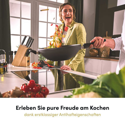 Hoffmann Aluguss Bratpfanne – Induktion 28cm Hochrand