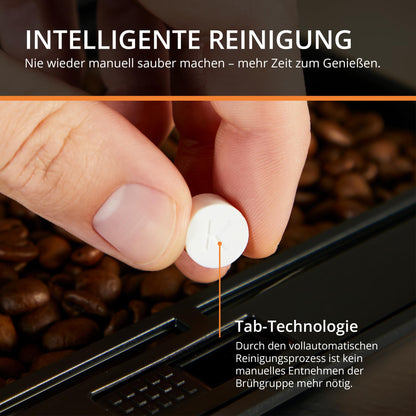 KRUPS Arabica Picto Kaffeevollautomat - Schwarz EA810870