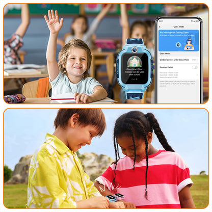 imoo Z3 Kinder-Smartwatch 4G mit IP68 und Schrittzähler, Blau
