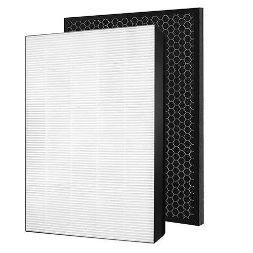 Bibolic Ersatzfilter-Set für Philips Series 1000 Luftreiniger, HEPA-Filter und Aktivkohlefilter