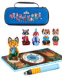 Edurino Lern-Bundle 5 Spiele 4-8 Jahre mit Stift. Ergonomischer Eingabestift und digitale Lernspiele für Kinder am Tablet.