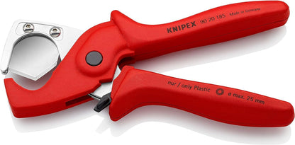 KNIPEX PlastiCut Schlauch- und Schutzrohrschneider 185 mm, 90 20 185