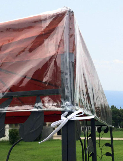 QUICK STAR Pavillon Schutzhaube 3x4 m wasserdicht transparent