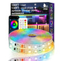 httpsmp LED Streifen Outdoor IP68, RGB+IC, 30 m, App & Fernbedienung – Lichtschlauch für Aussenbereiche