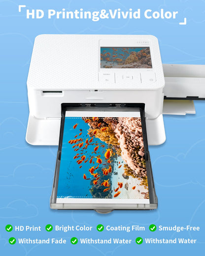 MarkField RP-108 Farbband/Papierset 10x15cm für Canon Selphy CP1500