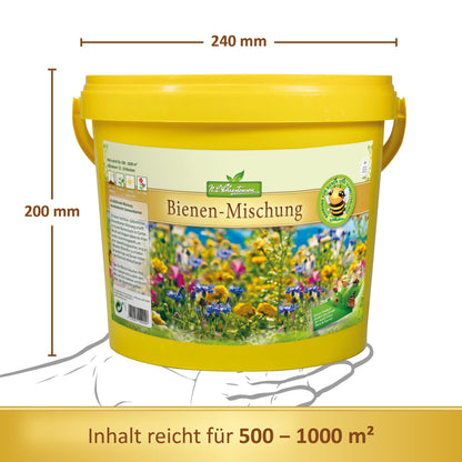 Chrestensen BIG Eimer Blumensaatgut Bienenweide für 500–1000 m²