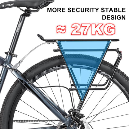 CXWXC Kadacha Fahrradgepäckträger 26–29 Zoll / 700C, Aluminium