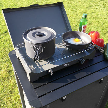 yourGEAR Ranger V Camping Kochgeschirr Set 7-teilig für 4-5 Personen